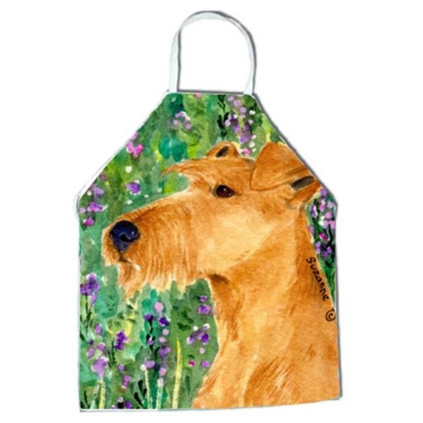 Carolines Treasures Carolines Treasures SS1004APRON Irish Terrier Apron - 27 H x 31 W in. SS1004APRON - main